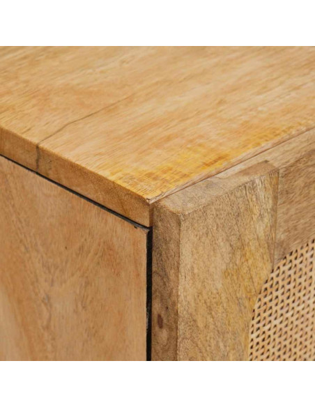 Credenza Marrone 40 x 33 x 110 cm Legno di mango massello