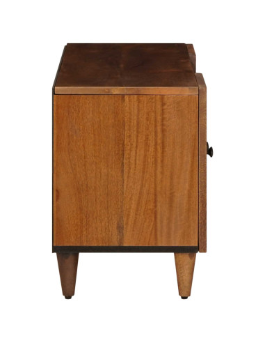 Mobile TV Noce 105 x 33 x 46 cm Legno di mango massello