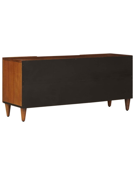 Mobile TV Noce 105 x 33 x 46 cm Legno di mango massello