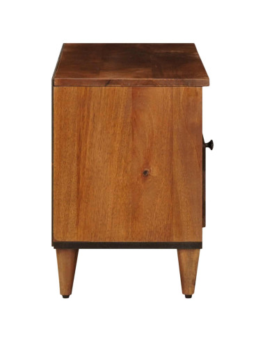 Mobile TV Noce 100 x 33 x 46 cm Legno di mango massello
