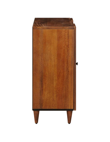 Credenza Noce 90 x 33,5 x 75 cm Legno di mango massello