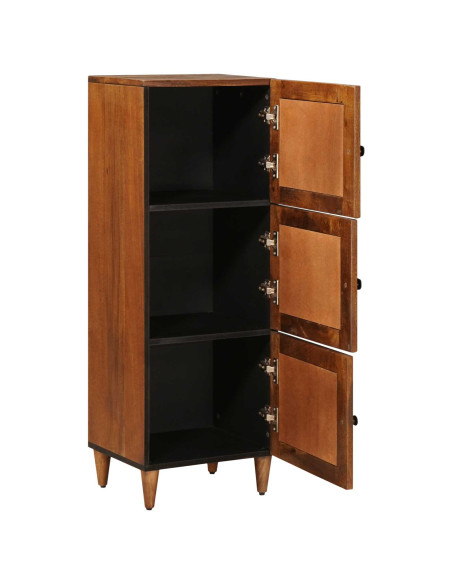 Credenza Noce 40 x 33 x 110 cm Legno di mango massello
