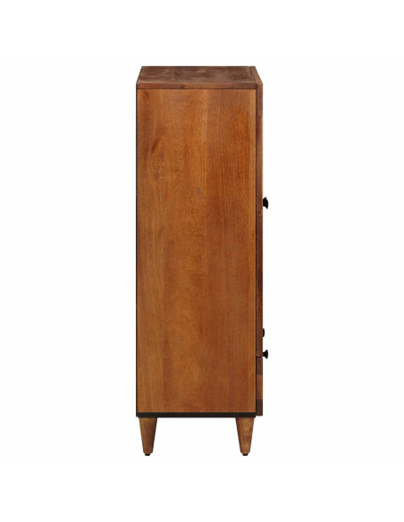 Credenza Noce 60 x 33,5 x 100 cm Legno di mango massello