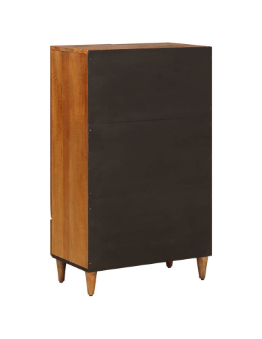 Credenza Noce 60 x 33,5 x 100 cm Legno di mango massello