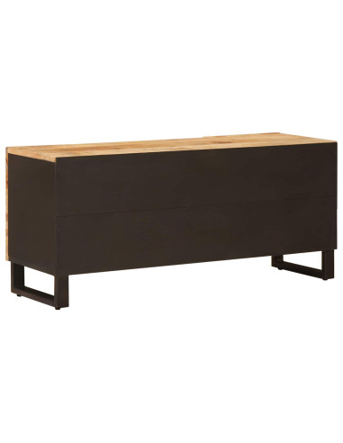 Mobile TV Marrone 105 x 33 x 46 cm Legno di mango massello