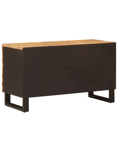 Mobile TV Marrone 80 x 33 x 46 cm Legno di mango massello
