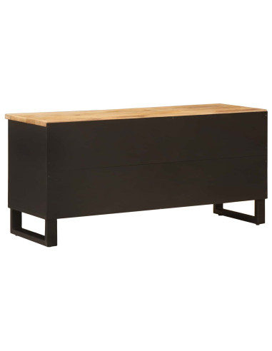 Mobile TV Marrone 100 x 33 x 46 cm Legno di mango massello