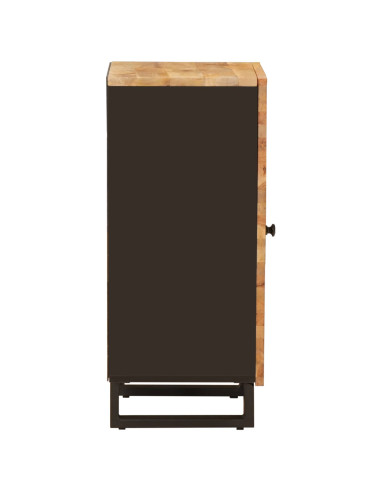 Mobile laterale Marrone 40 x 33 x 75 cm Legno di mango massello