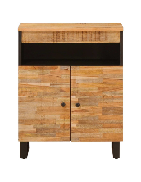Mobile laterale Marrone 60 x 33 x 75 cm Legno di mango massello