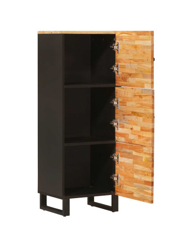 Alto Mobile da Stoccaggio con porta Marrone 40 x 33 x 110 cm