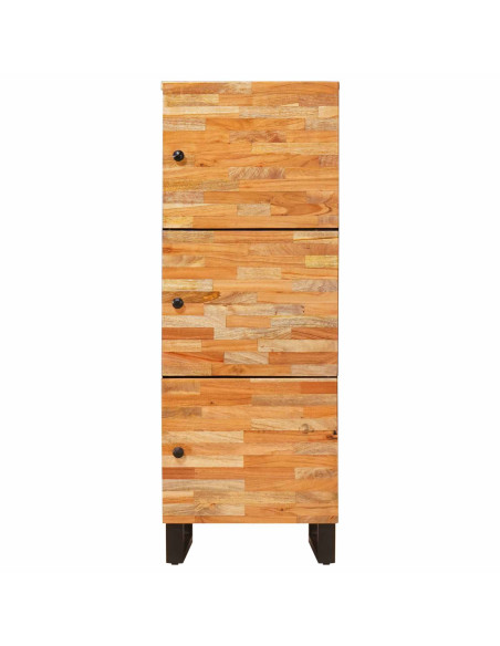 Alto Mobile da Stoccaggio con porta Marrone 40 x 33 x 110 cm
