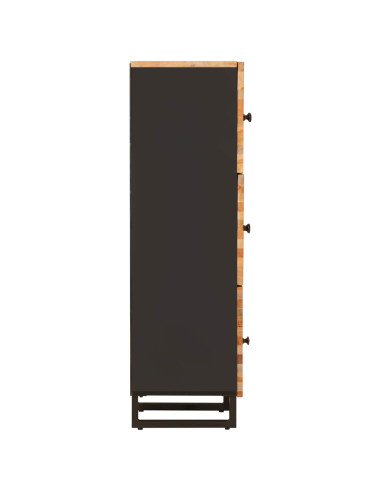 Alto Mobile da Stoccaggio con porta Marrone 40 x 33 x 110 cm
