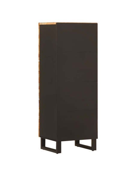 Alto Mobile da Stoccaggio con porta Marrone 40 x 33 x 110 cm
