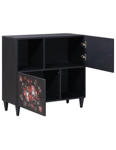 Armadi di Stoccaggio con porta Multicolore 80 x 33,5 x 75 cm 2