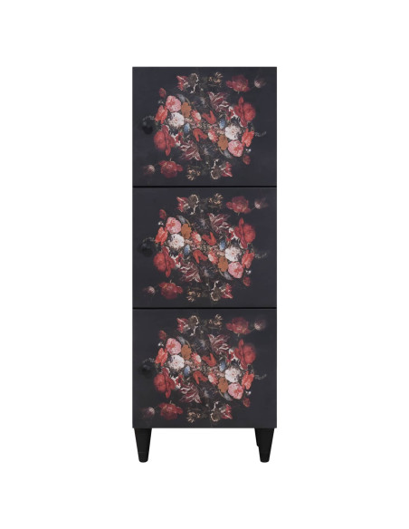 Armadi di Stoccaggio con porta Multicolore 40 x 33,5 x 110 cm