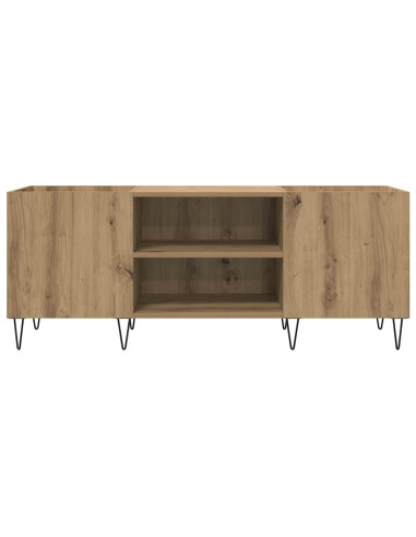 Mobile porta vinili Rovere artigianale 121 x 38 x 48 cm