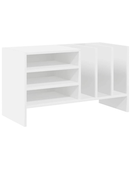 Mobile porta vinili Bianco 78.5 x 35 x 45 cm Legno multistrato