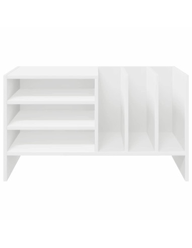 Mobile porta vinili Bianco 78.5 x 35 x 45 cm Legno multistrato