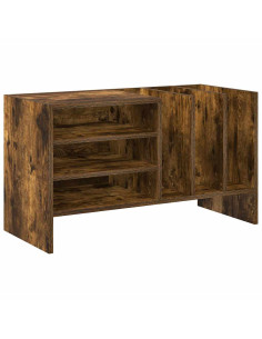 Mobile porta vinili Rovere fumé 78.5 x 35 x 45 cm 2