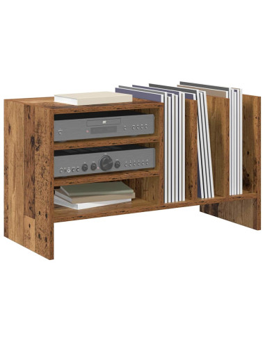 Mobile porta vinili Legno vecchio 78.5 x 35 x 45 cm