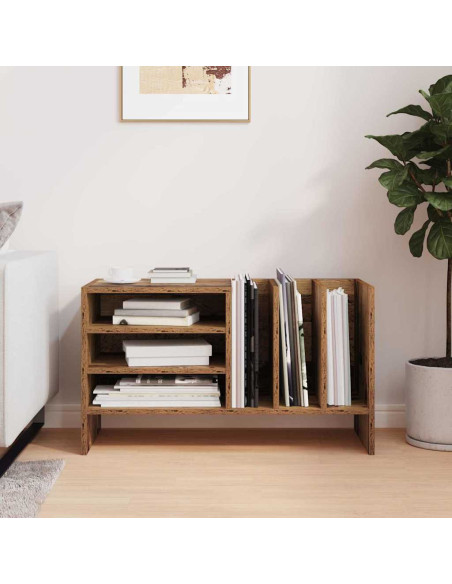 Mobile porta vinili Legno vecchio 78.5 x 35 x 45 cm