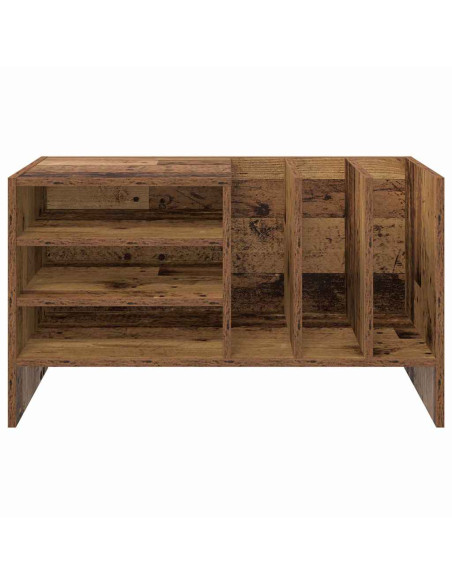 Mobile porta vinili Legno vecchio 78.5 x 35 x 45 cm