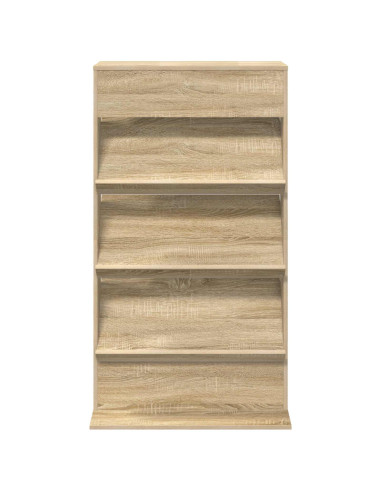 Scaffale per riviste Rovere Sonoma 70 x 41 x 126 cm