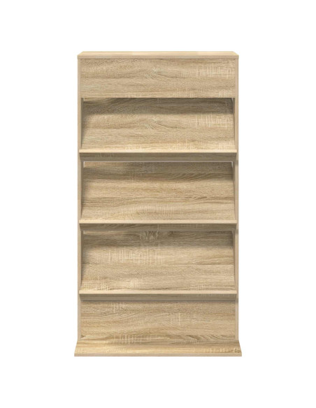 Scaffale per riviste Rovere Sonoma 70 x 41 x 126 cm