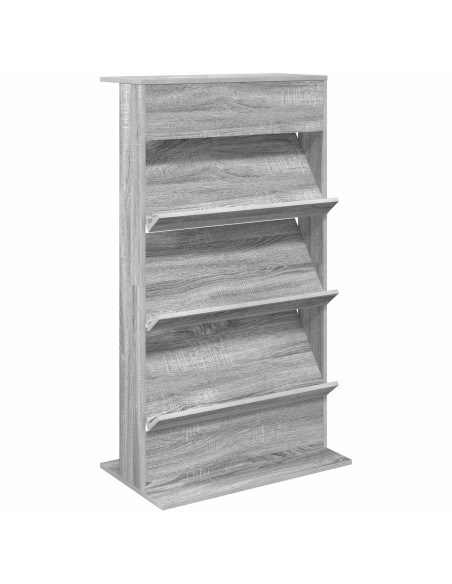 Scaffale per riviste Grigio Sonoma 70 x 41 x 126 cm