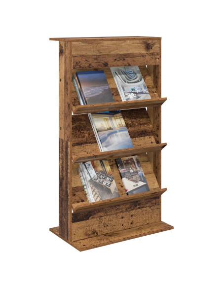 Scaffale per riviste Legno vecchio 70 x 41 x 126 cm