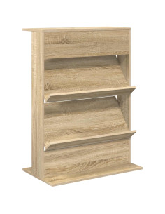 Scaffale per riviste Rovere Sonoma 70 x 41 x 96 cm 2