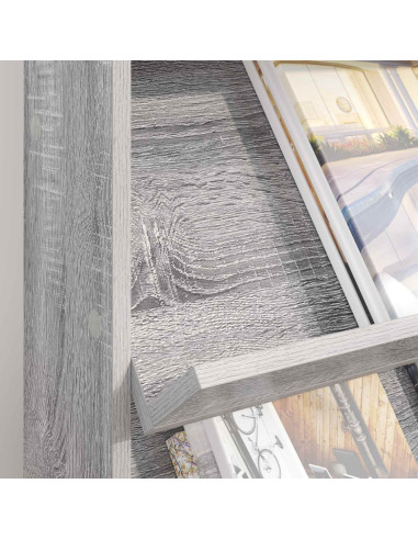 Scaffale per riviste Grigio Sonoma 70 x 41 x 96 cm