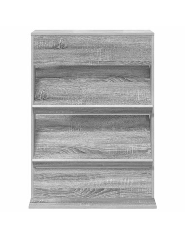 Scaffale per riviste Grigio Sonoma 70 x 41 x 96 cm