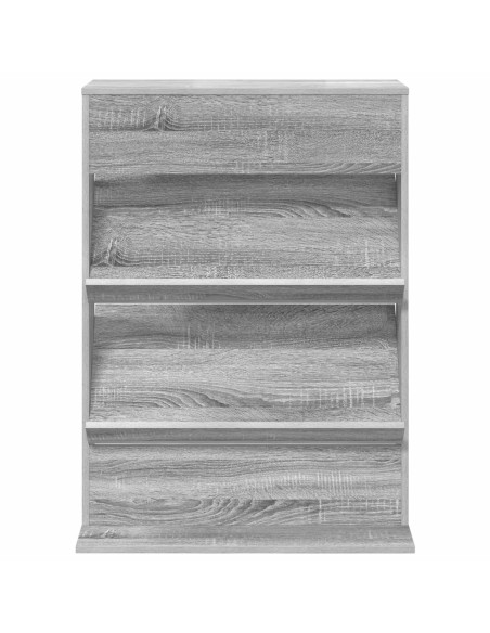 Scaffale per riviste Grigio Sonoma 70 x 41 x 96 cm