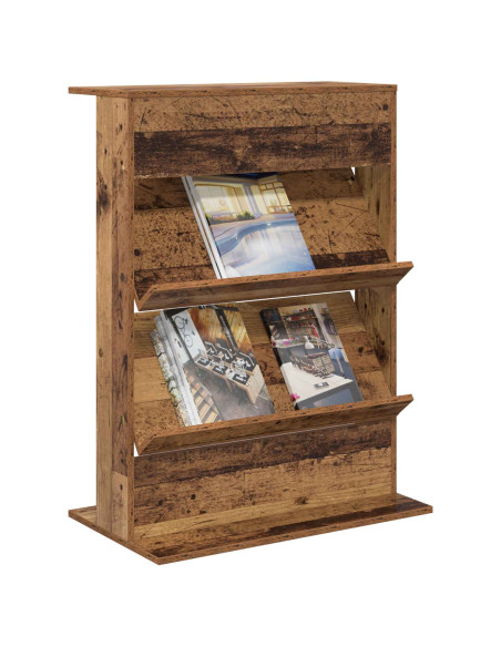 Scaffale per riviste Legno vecchio 70 x 41 x 96 cm