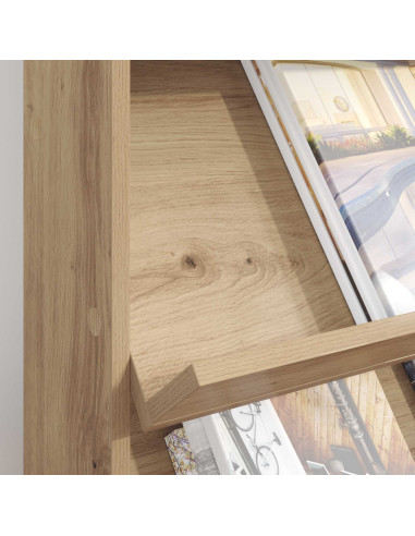 Scaffale per riviste Rovere artigianale 70 x 41 x 96 cm