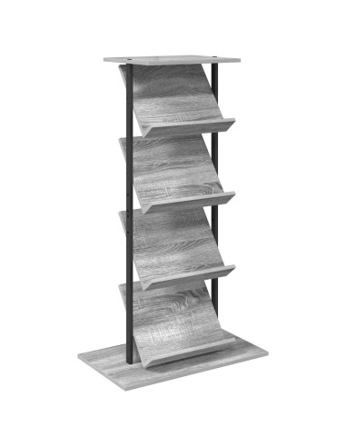 Scaffale per riviste Grigio Sonoma 68 x 40 x 123.5 cm