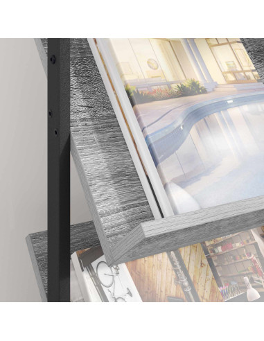 Scaffale per riviste Grigio Sonoma 68 x 40 x 123.5 cm