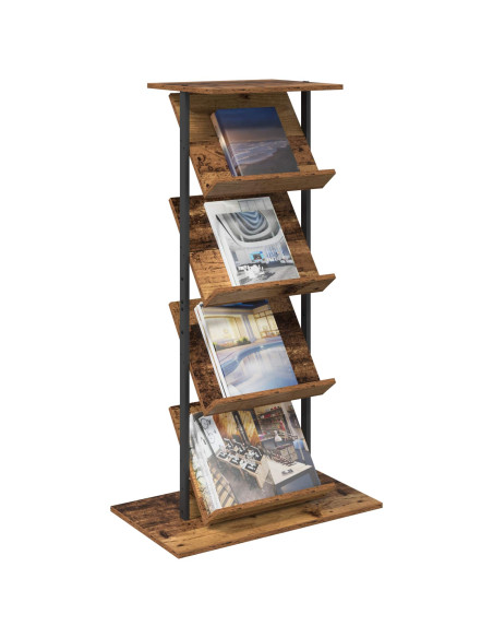 Scaffale per riviste Legno vecchio 68 x 40 x 123.5 cm