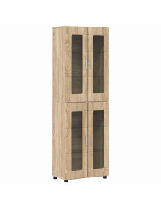 Credenza Rovere Sonoma 60 x 35 x 182 cm Legno multistrato 2