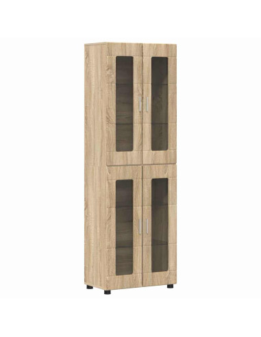 Credenza Rovere Sonoma 60 x 35 x 182 cm Legno multistrato