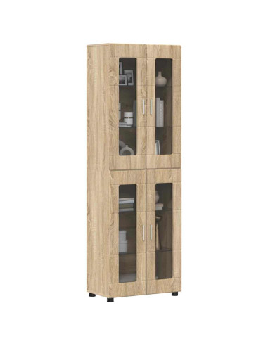 Credenza Rovere Sonoma 60 x 35 x 182 cm Legno multistrato
