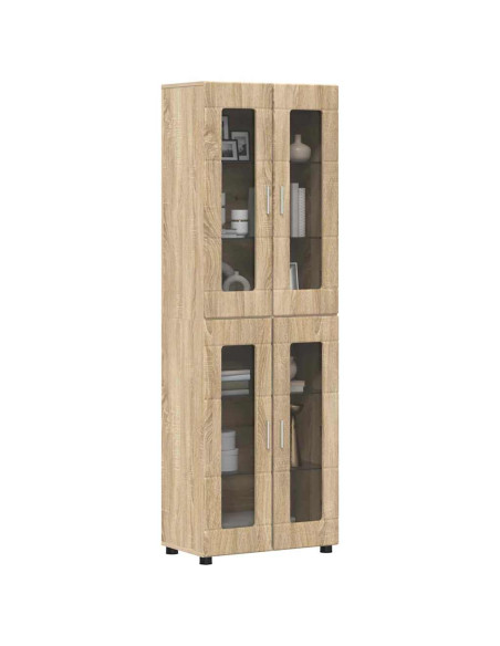 Credenza Rovere Sonoma 60 x 35 x 182 cm Legno multistrato