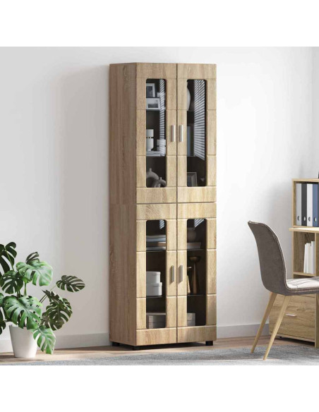 Credenza Rovere Sonoma 60 x 35 x 182 cm Legno multistrato