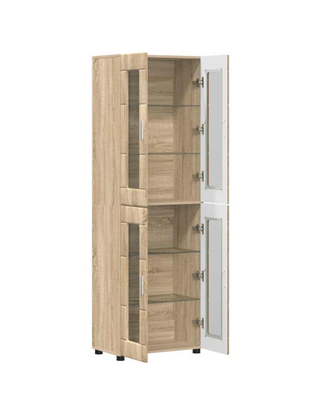 Credenza Rovere Sonoma 60 x 35 x 182 cm Legno multistrato