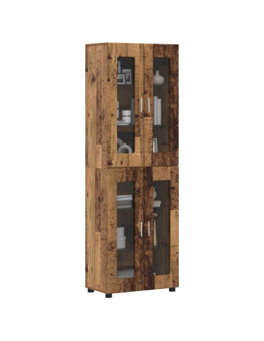 Credenza Legno vecchio 60 x 35 x 182 cm Legno multistrato