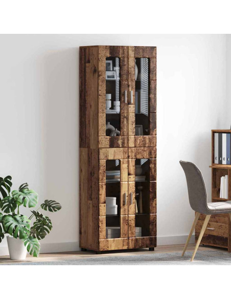 Credenza Legno vecchio 60 x 35 x 182 cm Legno multistrato