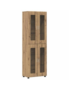 Credenza Rovere artigianale 60 x 35 x 182 cm Legno multistrato 2