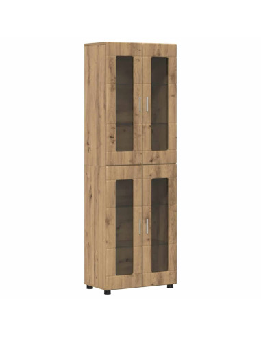 Credenza Rovere artigianale 60 x 35 x 182 cm Legno multistrato