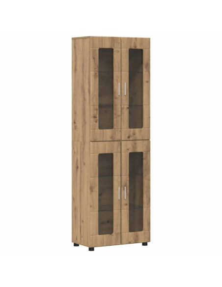Credenza Rovere artigianale 60 x 35 x 182 cm Legno multistrato